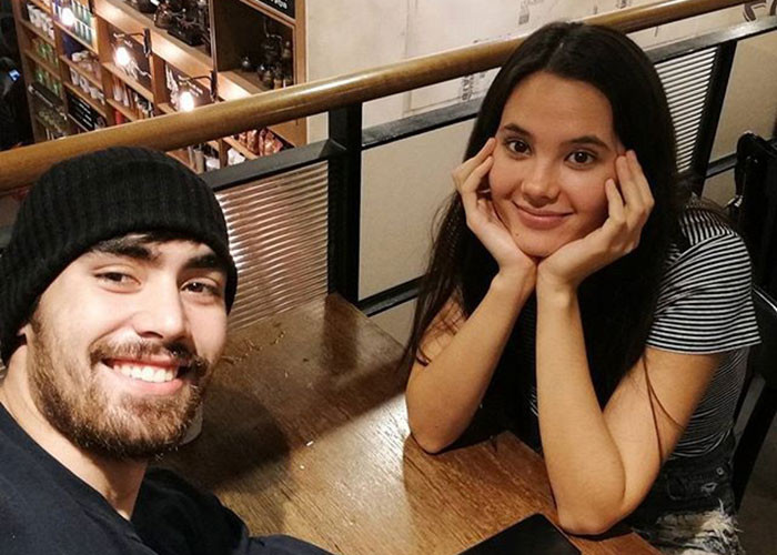 Người đẹp thậm chí không ngại để mặt mộc khi hẹn hò.