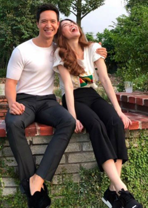 Hiện tại, người đàn ông gắn bó với Hồ Ngọc Hà là Kim Lý. Khác với các mối tình trước của nữ ca sĩ, chuyện tình lần này của cô lại được ủng hộ. Ảnh: Vov