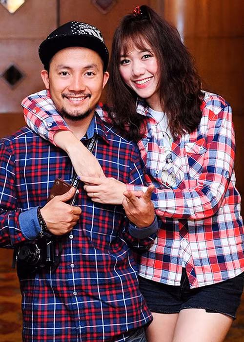 Không lâu sau khi chia tay Tiến Đạt, Hari Won lộ ảnh hẹn hò Trấn Thành khiến cả ba rơi vào tâm điểm của dư luận. Ảnh: Vietnamnet