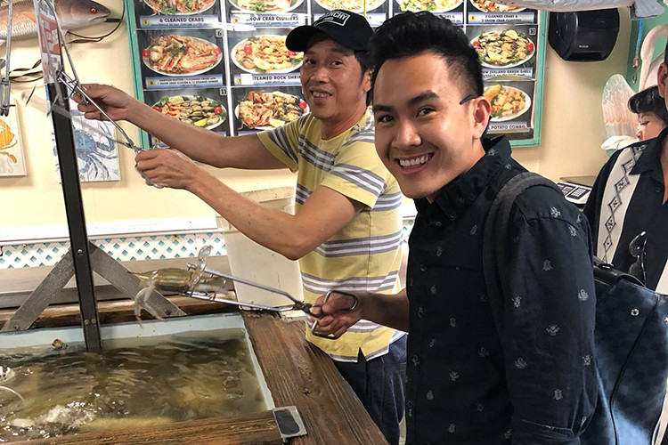 Thành Vinh từng chia sẻ điều anh tự hào nhất là chưa bao giờ làm bố phải phiền lòng về mình.