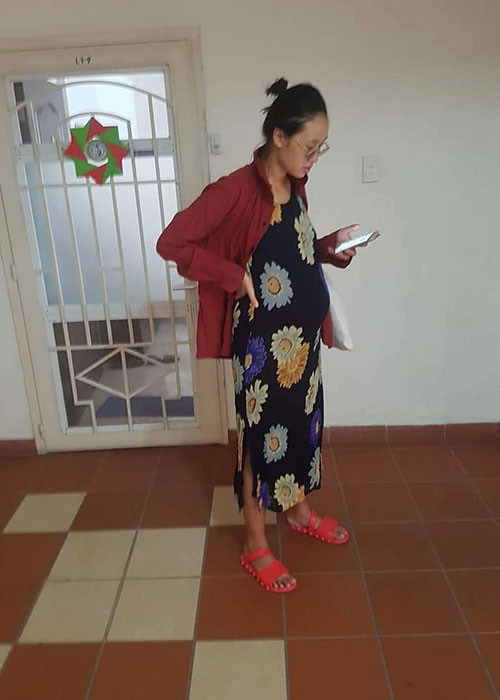 Trang Khiếu - Quán quân Vietnam's Next Top Model 2010 sinh con trai vào đầu năm 2018.