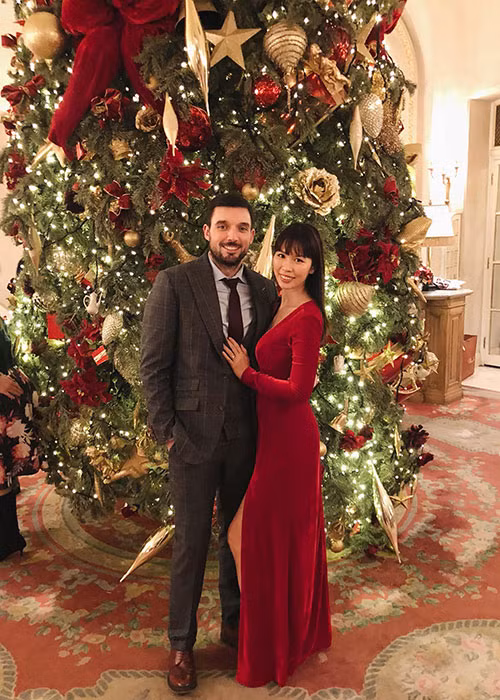 Hà Anh cũng là một trong những người mẫu Việt đang sống hạnh phúc bên chồng ngoại quốc.