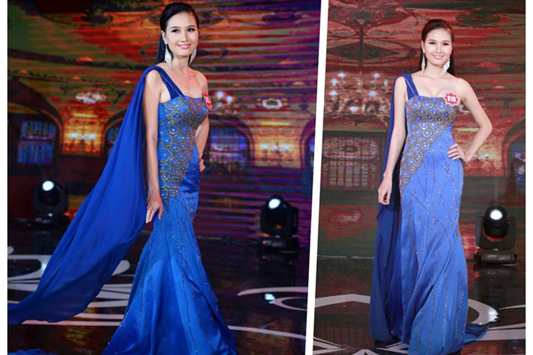 Tại cuộc thi Hoa hậu Việt Nam, người đẹp sinh năm 1994 không lọt top nhưng đã đoạt được danh hiệu Thí sinh có mái tóc đẹp nhất. Ảnh: Sức khỏe cộng đồng