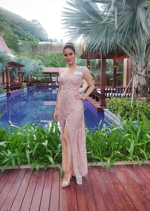 Shrinkhal tham gia không ít hoạt động thiện nguyện khi chưa đăng quang.