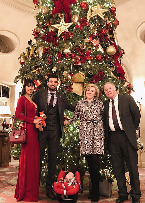 Sau 2 năm kết hôn, Hà Anh đang có tổ ấm hạnh phúc bên chồng Tây.