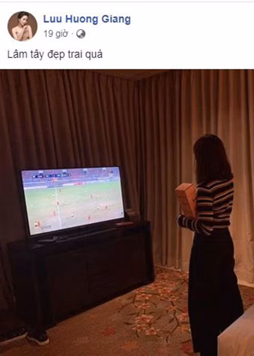 Gái hai con Lưu Hương Giang khen vẻ điển trai của Lâm Tây.