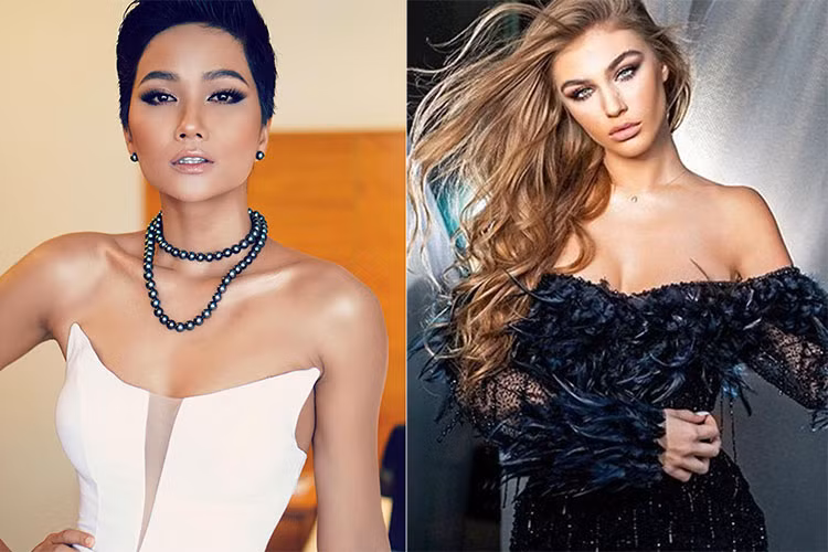 Đại diện Albania sở hữu vòng 1 và vòng 3 gợi cảm không kém cạnh H'hen Niê.