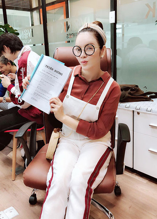 Lý Nhã Kỳ chịu áp lực không nhỏ khi trở lại đóng phim sau hơn 5 năm vắng bóng màn ảnh.