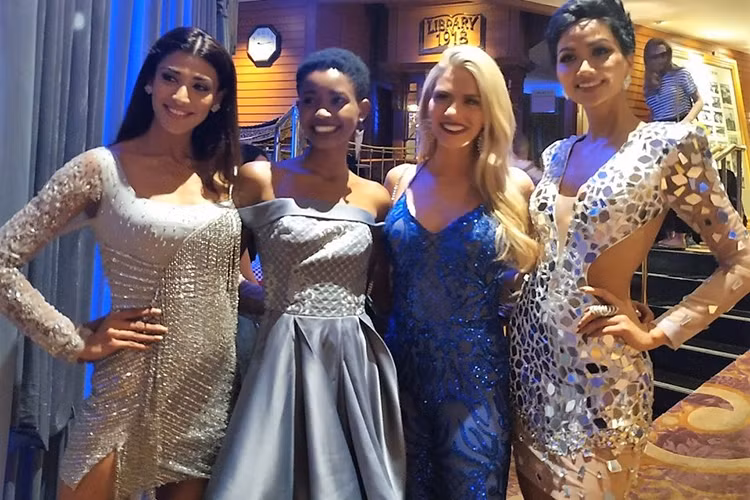 Hoa hậu H'hen Niê còn kêu gọi mọi người ngừng nói tiêu cực về thí sinh đến từ Mỹ. Ảnh: Zing