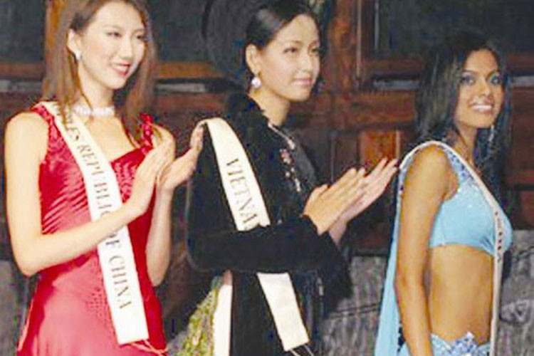 Mai Phương Thúy dừng chân ở top 17 Hoa hậu Thế giới 2006. Sau khi rời đấu trường nhan sắc quốc tế, cô thử sức đóng phim. Ảnh: Tiền Phong