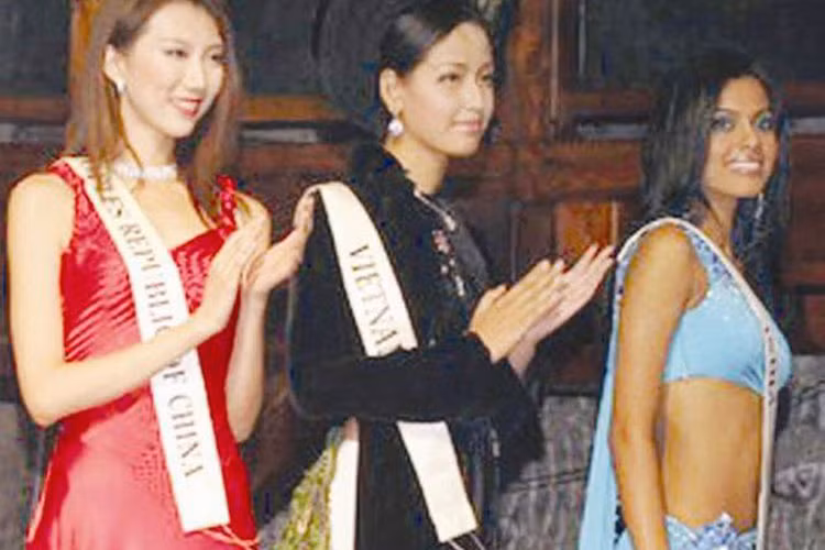 Mai Phương Thúy dừng chân ở top 17 Hoa hậu Thế giới 2006. Sau khi rời đấu trường nhan sắc quốc tế, cô thử sức đóng phim. Ảnh: Tiền Phong