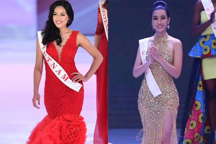 Nguyễn Thị Loan và Đỗ Mỹ Linh (phải) lần lượt có thành tích top 25 và top 40 ở mùa giải 2014 và 2017. Ảnh: Zing