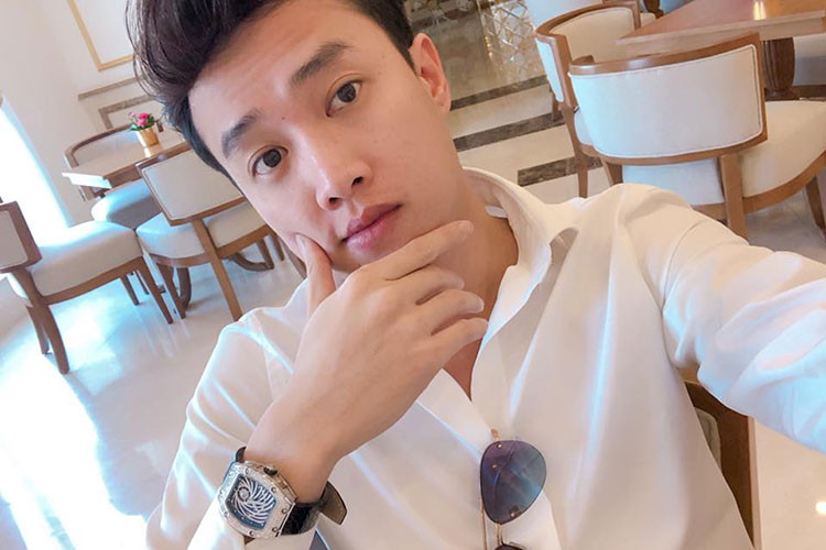 Vẻ ngoài như soái ca của Quốc Trường ngoài đời.