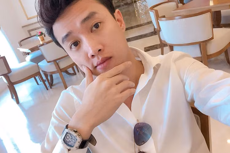 Vẻ ngoài như soái ca của Quốc Trường ngoài đời.