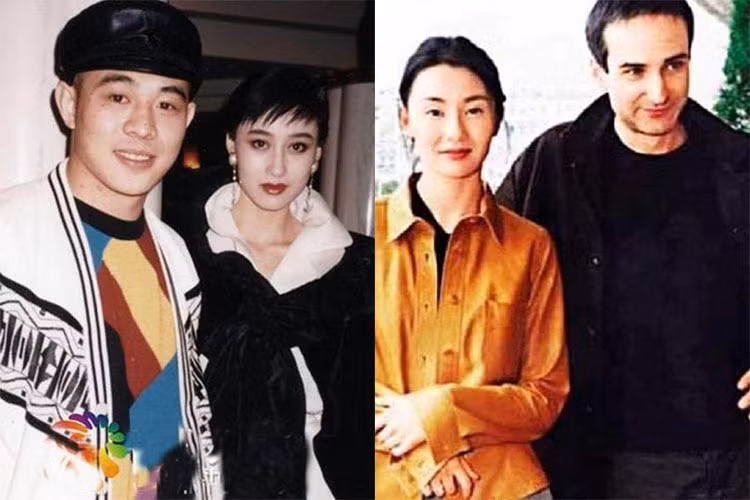 Lợi Trí hiện có tổ ấm hạnh phúc bên Lý Liên Kiệt còn Trương Mạn Ngọc (phải) ly hôn đạo diễn người Pháp Olivier Assayas vì bị phản bội. Ảnh: Vietnamnet Xem video "Thành Long lần thứ 2 in dấu trên đại lộ danh vọng". Nguồn Youtube/ VTC