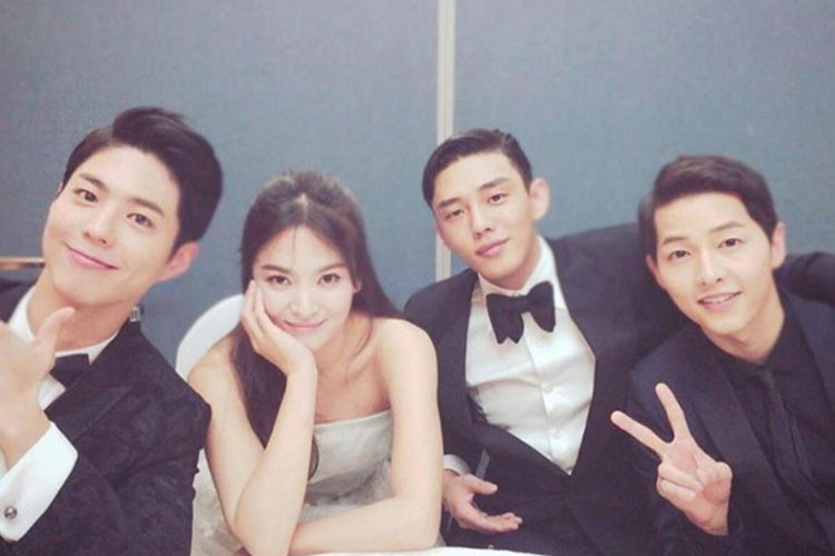 Được biết, Park Bo Gum từng dự đám cưới của Song Hye Kyo và Song Joong Ki. Ảnh: Osen