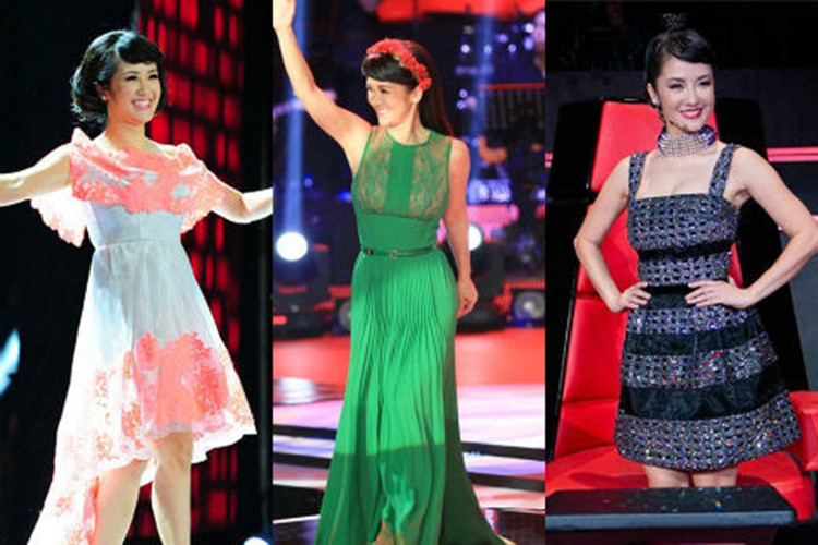 Gu thời trang của "cô Bống" từ những năm 2013 rất thất thường. Ảnh: Zing