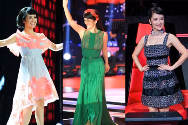 Gu thời trang của "cô Bống" từ những năm 2013 rất thất thường. Ảnh: Zing