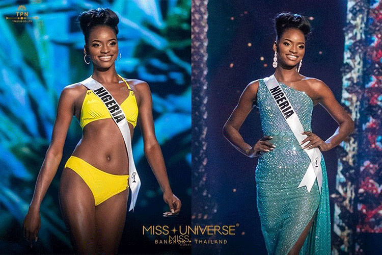 Dàn ứng viên sáng giá cho vương miện còn gồm đại diện Nigeria - Aramide Lopez. Người đẹp sinh năm 1997, cao 1m86, đang làm người mẫu tại quê nhà.