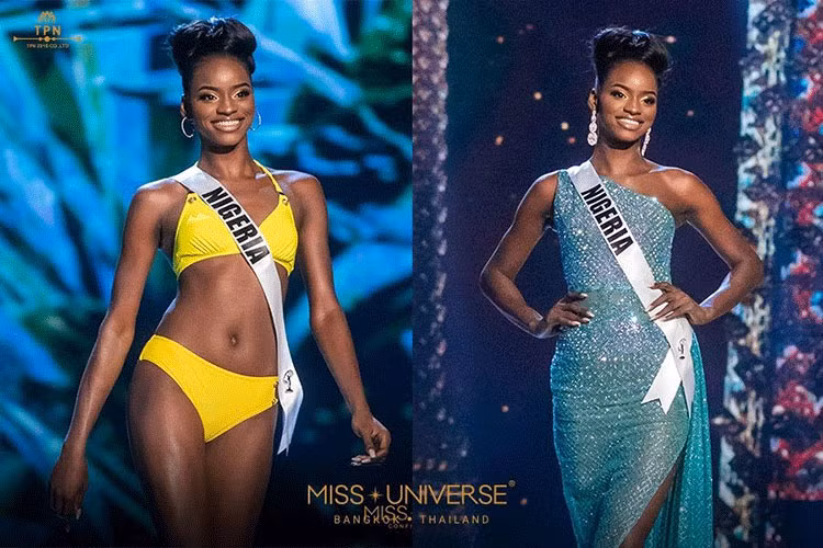 Dàn ứng viên sáng giá cho vương miện còn gồm đại diện Nigeria - Aramide Lopez. Người đẹp sinh năm 1997, cao 1m86, đang làm người mẫu tại quê nhà.