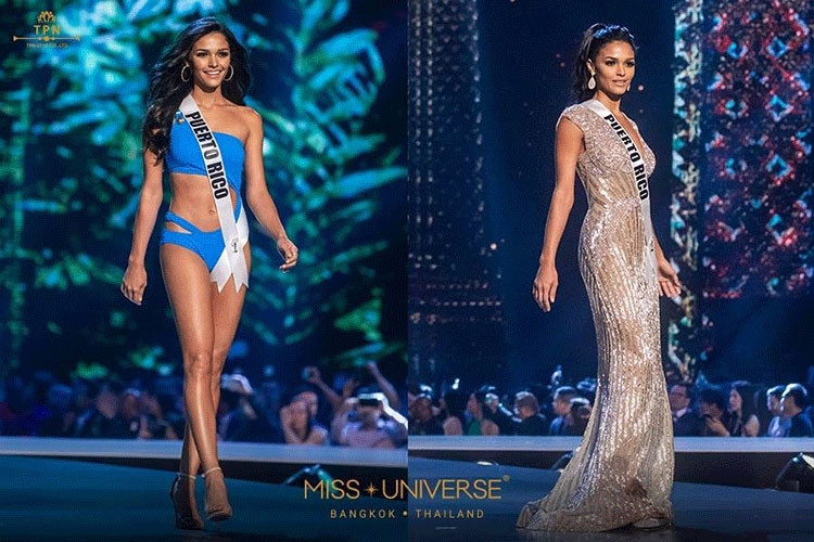 Một ứng viên sáng giá cho vương miện Hoa hậu Hoàn vũ Thế giới năm nay không thể không nhắc đến đại diện Puerto Rico - Kiara Ortega. Trong đêm bán kết, người đẹp lộng lẫy trong bộ đầm dạ hội, quyến rũ trong trang phục áo tắm. Trong chung kết, chắc chắn Kiara cũng sẽ không làm người hâm mộ thất vọng.