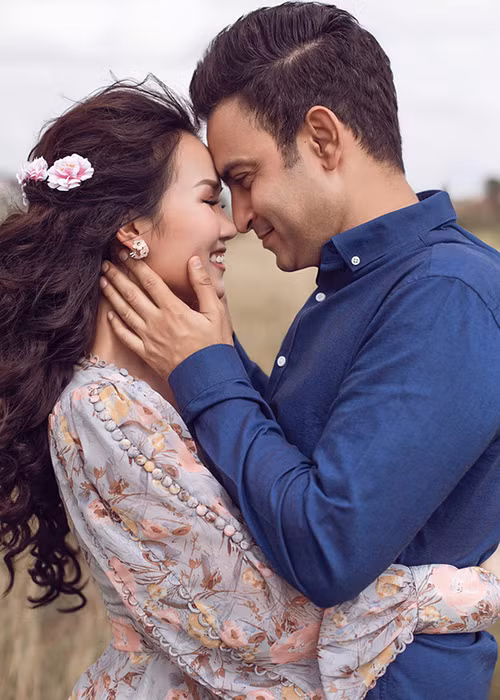 Cặp đôi quen nhau sau một buổi gặp gỡ bạn bè hồi đầu năm 2018. Ảnh: Người lao động