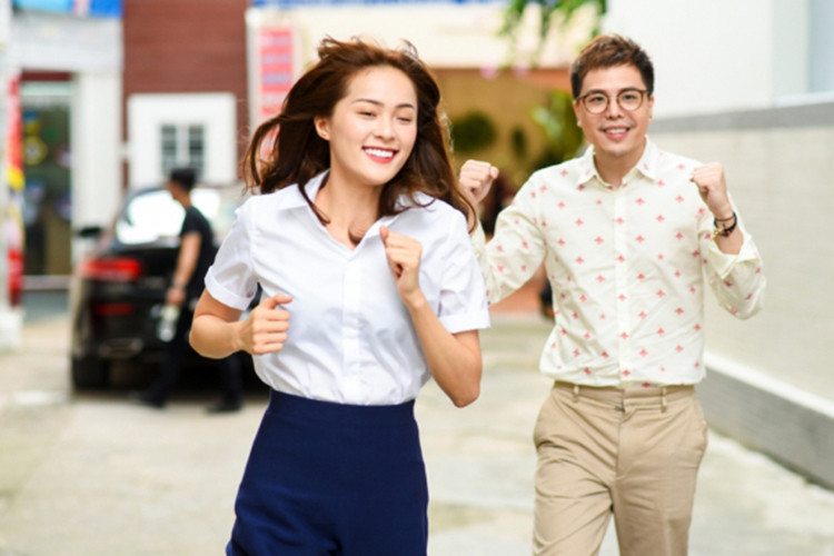 Năm 2018, Hạ Vi tái xuất với bộ phim "Ông ngoại tuổi 30" nhưng vai diễn không để lại nhiều ấn tượng. Ảnh: Mực Tím