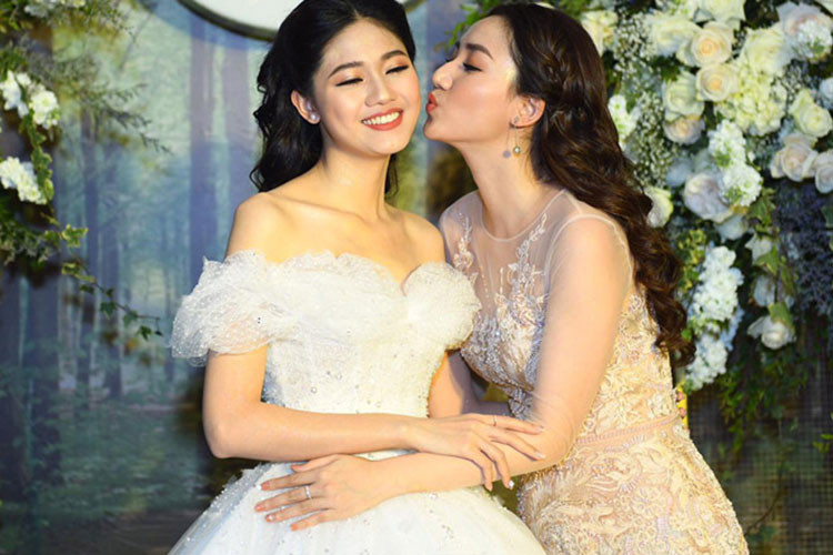 Thanh Tú là em gái của Á hậu Trà My. Thanh Tú chia sẻ cô sẽ theo đuổi công việc riêng sau khi lập gia đình, không như chị gái lui về hậu trường. Ảnh: Dân Việt