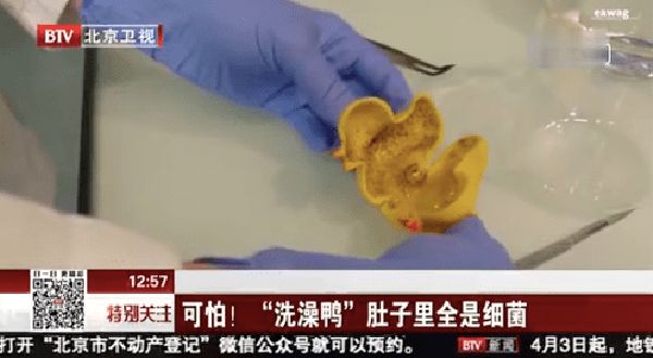 Tương tự, các khối xây dựng bằng cao su mềm thường có những lỗ nhỏ khiến nước và chất bẩn dễ đọng lại, tạo điều kiện cho nấm mốc phát triển. Đáng lưu ý, những món đồ này trẻ rất thích cầm nắm, ngậm mút nên dễ lây lan mầm bệnh.