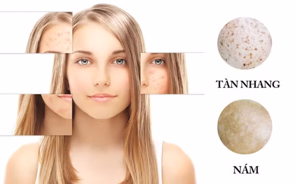 Ngoài tác dụng chống oxy hóa, vitamin E còn giúp da khóa nước tốt hơn, thúc đẩy lưu thông máu trong cơ thể, làm loãng lượng sắc tố melanin. Nhờ vậy, da ngày càng trắng và giảm tàn nhang.