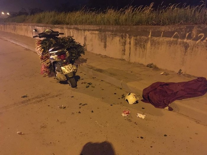 Hiện trường vụ việc.