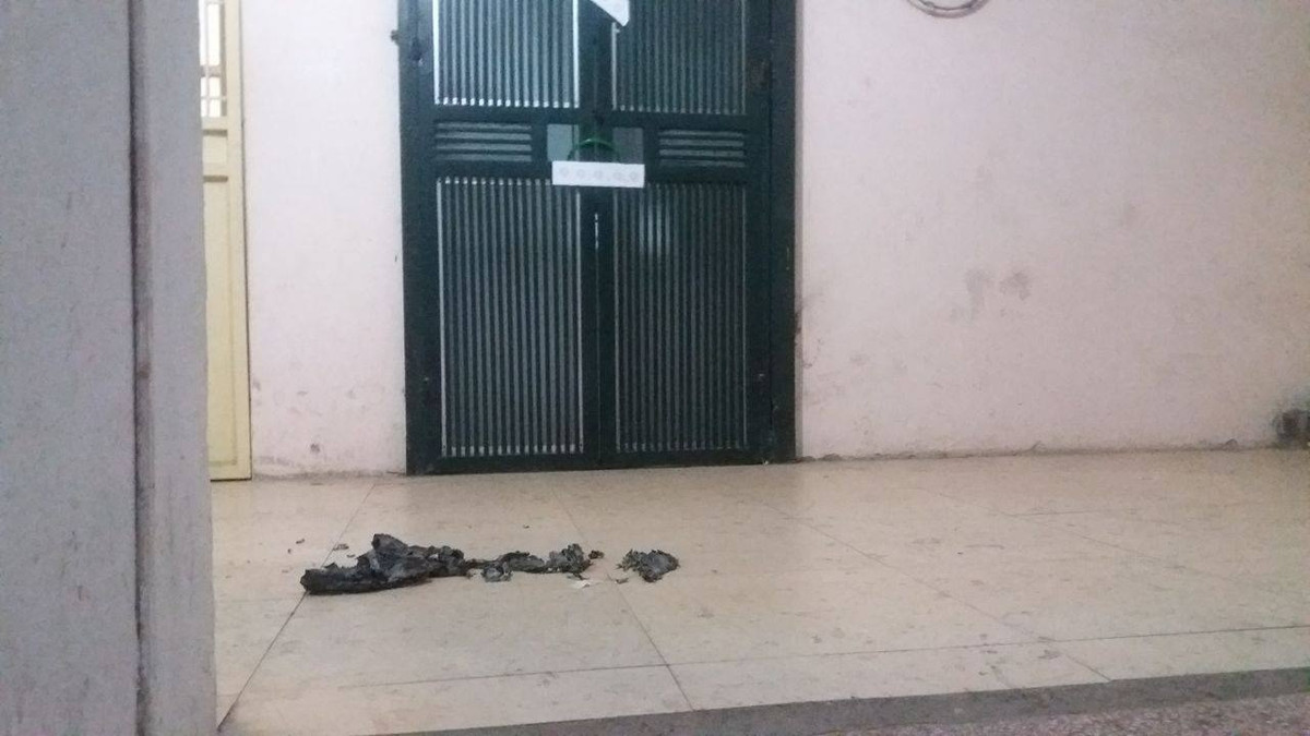 Hiện trường ngôi nhà xảy ra vụ việc đã được cơ quan công an niêm phong.