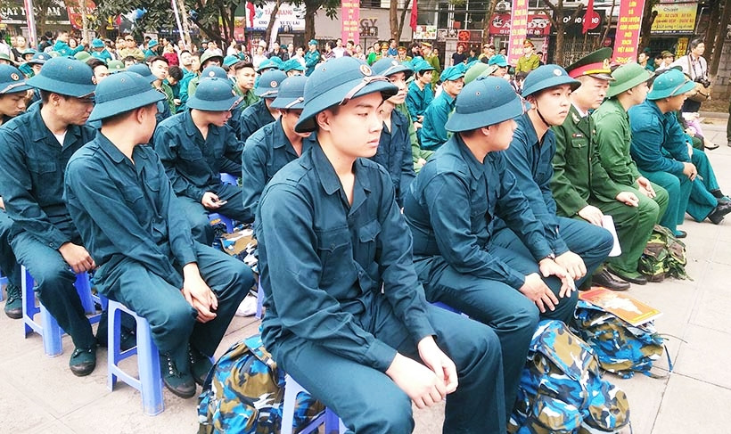 Năm 2018, toàn thành phố Hà Nội có gần 3.500 thanh niên sẵn sàng lên đường nhập ngũ; trong đó có gần 1.200 thanh niên tình nguyện viết đơn. 100% thanh niên trúng tuyển nghĩa vụ quân sự đã nhận lệnh, sẵn sàng lên đường. Riêng tại quận Đống Đa, có 99 tân binh lên đường nhập ngũ.