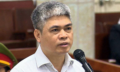 Bị cáo Nguyễn Xuân Sơn.