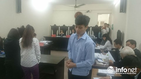 Bị cáo Hoàng Văn Tuấn.