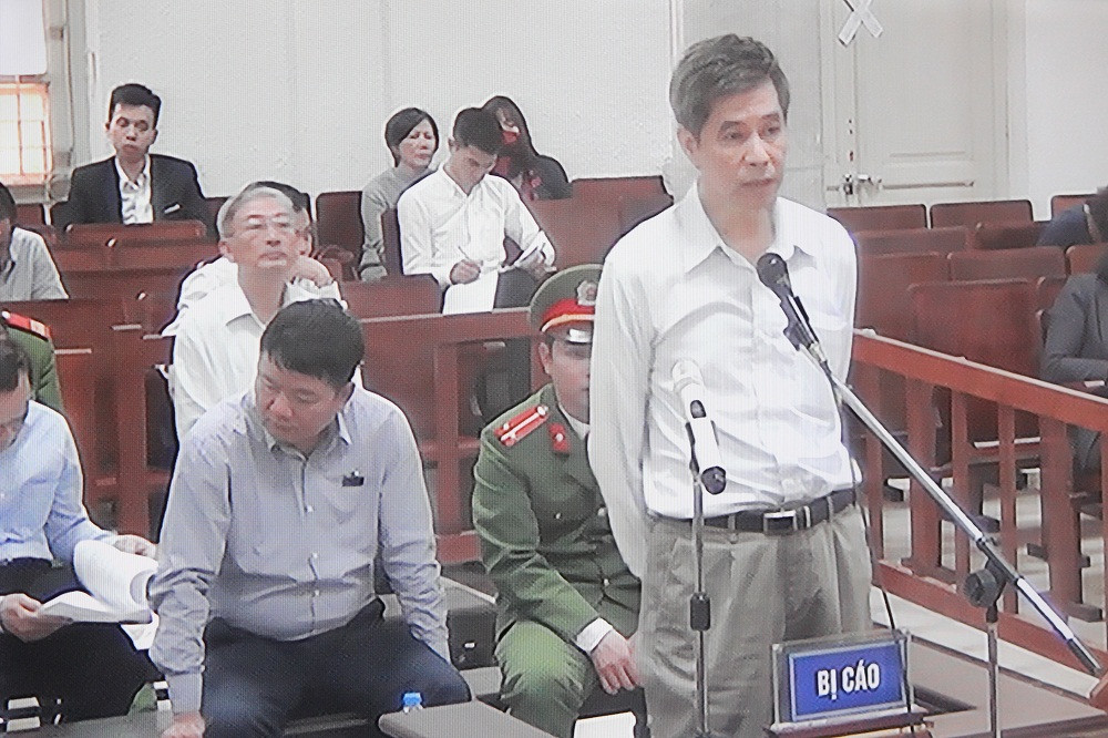 Bị cáo Vũ Khánh Trường (nguyên thành viên HĐTV PVN).