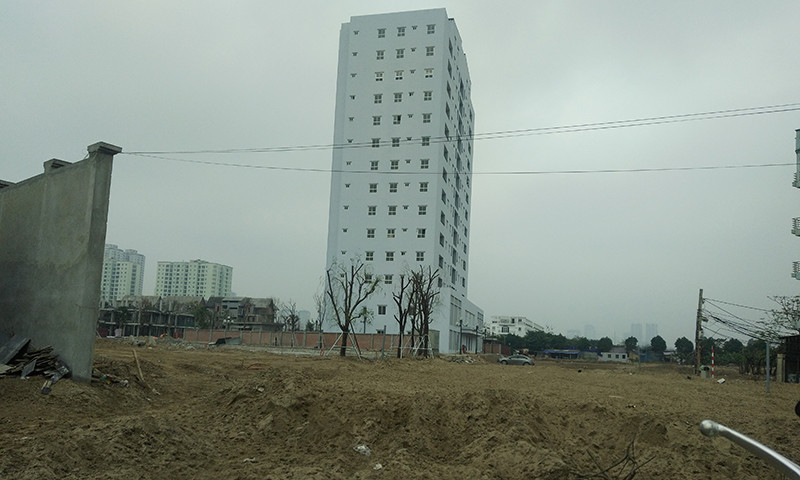 Khu vực dự án nằm ngay bên cạnh nghĩa trang Mả Nhịa của thôn Vực.