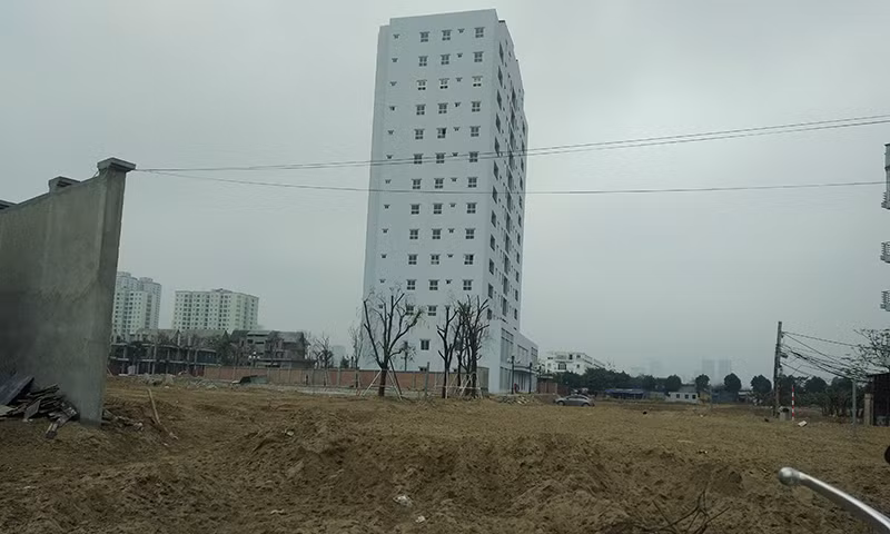 Khu vực dự án nằm ngay bên cạnh nghĩa trang Mả Nhịa của thôn Vực.