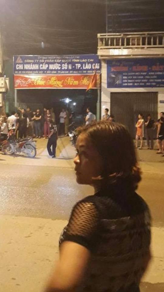 Hiện trường vụ việc.