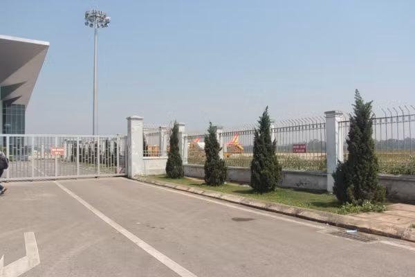 Vị trí nơi nam thanh niên đột nhập