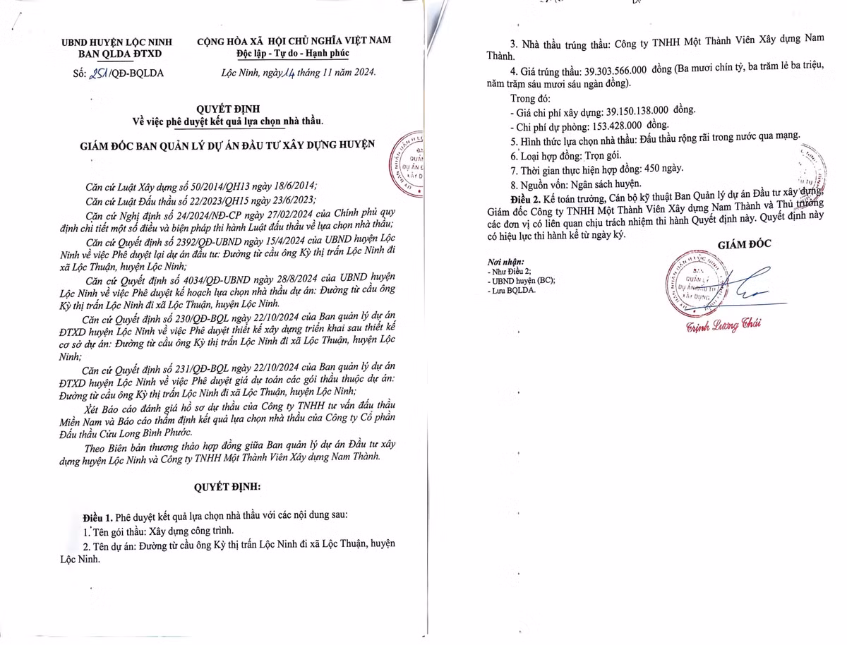 Binh Phuoc: Cty Nam Thanh trung thau goi nang cap truong THCS Loc Thai-Hinh-2