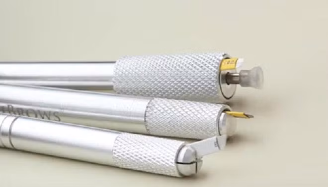 Bộ dao, dụng cụ điêu khắc lông mày