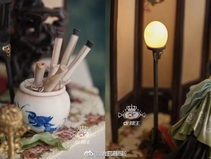 Nghệ nhân làm bánh Chu Nghị còn được mệnh danh là "Đường Vương" - tạm dịch là ông vua ngọt ngào, ý chỉ trình độ làm bánh của Chu Nghị ở cấp độ cao nhất.