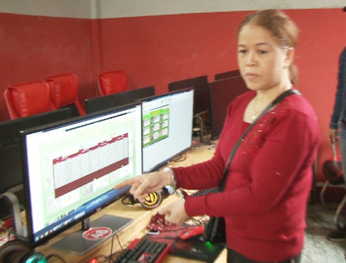 "Chủ sới" Nguyễn Thị Quỳnh Tiên bị bắt - Ảnh: Dân trí