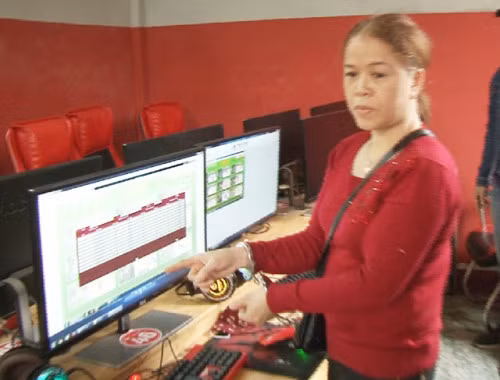 "Chủ sới" Nguyễn Thị Quỳnh Tiên bị bắt - Ảnh: Dân trí