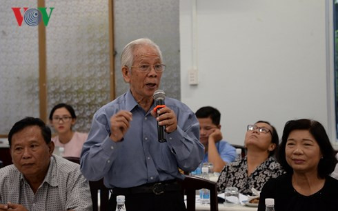 Phó Giáo sư – Tiến sỹ Nguyễn Lê Ninh, ủy viên Hội đồng tư vấn khoa học – kỹ thuật – môi trường thuộc Ủy ban Mặt trận Tổ quốc Việt Nam TPHCM.