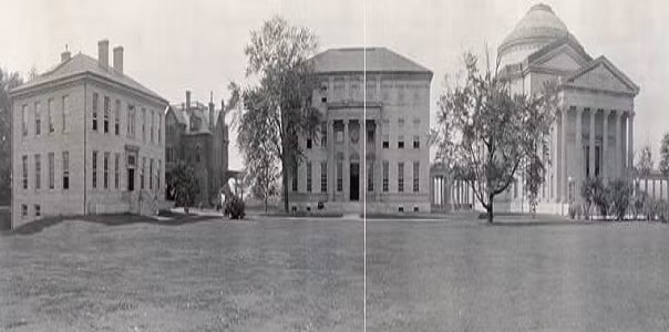 Trường Đại học New York năm 1901. Ảnh: ATI.