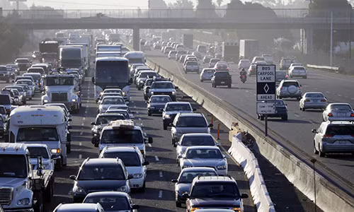 Thành phố San Jose, bang California, đứng ở vị trí thứ 5 trong danh sách. “Điểm số” tắc đường của thành phố này là 32%, tăng 2% so với năm ngoái. Ảnh: BI.