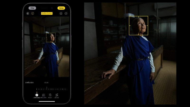 5. Cảm biến TrueDepth: Sử dụng cảm biến này để nhận diện khuôn mặt và cải thiện chất lượng selfie và cuộc gọi video.