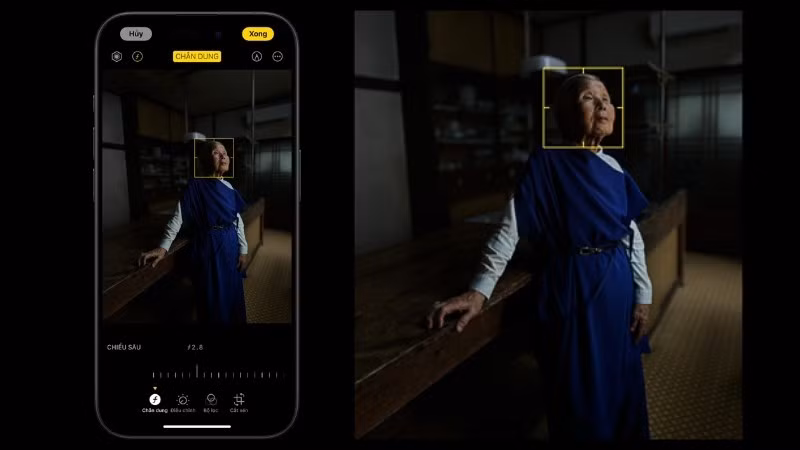 5. Cảm biến TrueDepth: Sử dụng cảm biến này để nhận diện khuôn mặt và cải thiện chất lượng selfie và cuộc gọi video.